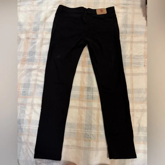 Men's Sleek Black Skinny Jeans - Picture 3 of 5